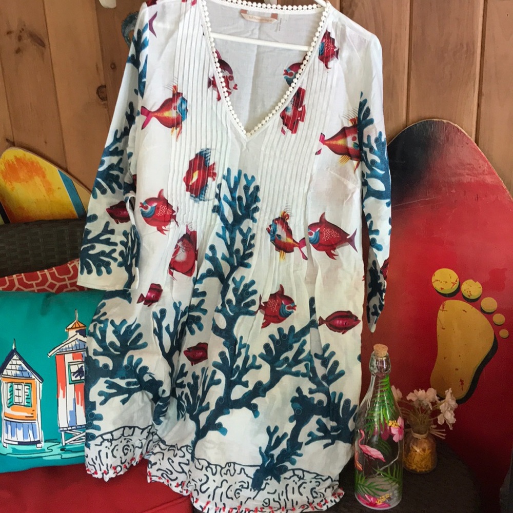 Soft Surroundings beach cover-up